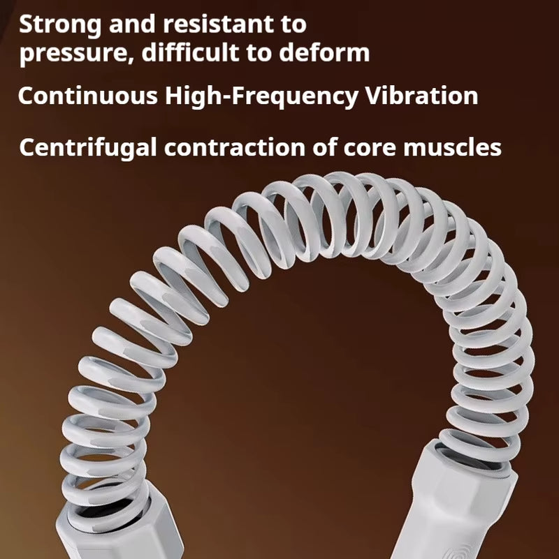 Cordless Battle Rope Training System - 2-Piece Set for Multifunctional Power and Arm Strength Workouts at Home - Unisex Full Body Gym Equipment