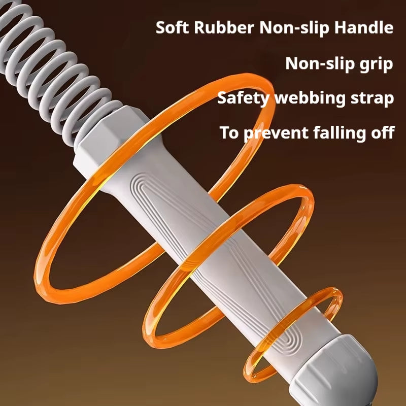 Cordless Battle Rope Training System - 2-Piece Set for Multifunctional Power and Arm Strength Workouts at Home - Unisex Full Body Gym Equipment